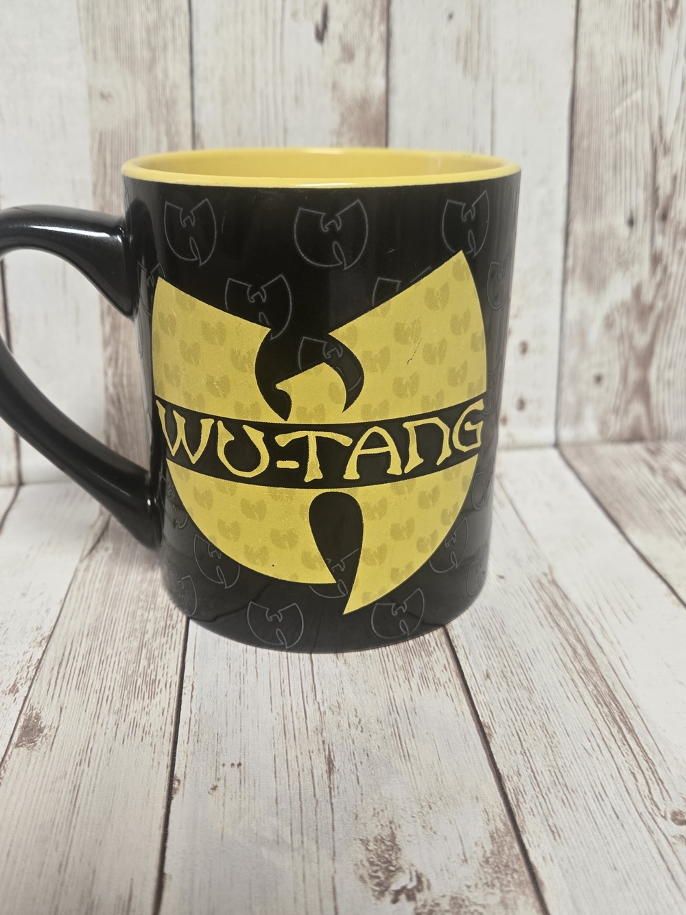 Wu-Tang Clan 2016 Black Yellow 14 Oz Ceramic Mug